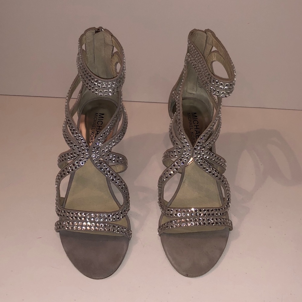 Michael Kors gray Heels